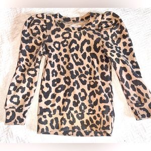 2T Cheetah Print Sweatshirt